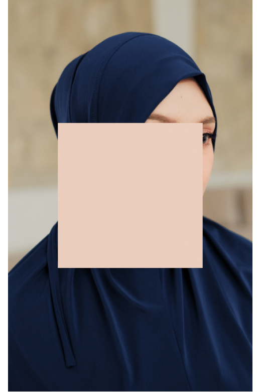 Bergo Mirae Hijab Sporty  Navy